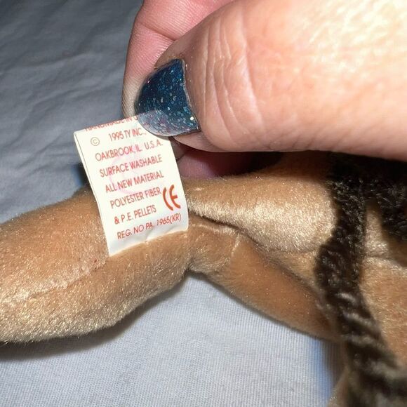 TY Original Beanie Baby “Derby” 1995 - Picture 9 of 9